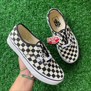 Vans Authentic Golden Coast checkerboard